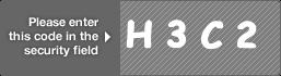 captcha code for visual authentication  letter H number 3 letter C number 2