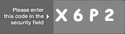 captcha code for visual authentication  letter X number 6 letter P number 2