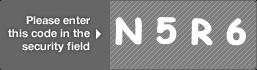 captcha code for visual authentication  letter N number 5 letter R number 6