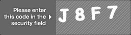 captcha code for visual authentication  letter J number 8 letter F number 7