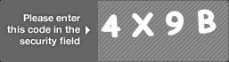 captcha code for visual authentication  number 4 letter X number 9 letter B