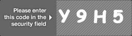 captcha code for visual authentication  letter Y number 9 letter H number 5