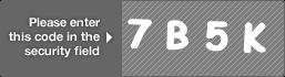 captcha code for visual authentication  number 7 letter B number 5 letter K