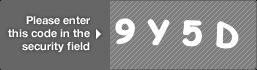 captcha code for visual authentication  number 9 letter Y number 5 letter D