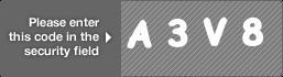 captcha code for visual authentication  letter A number 3 letter V number 8