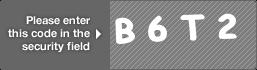 captcha code for visual authentication  letter B number 6 letter T number 2