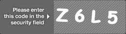 captcha code for visual authentication  letter Z number 6 letter L number 5