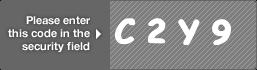 captcha code for visual authentication  letter C number 2 letter Y number 9