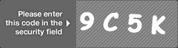 captcha code for visual authentication  number 9 letter C number 5 letter K