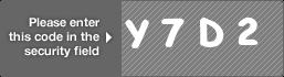 captcha code for visual authentication  letter Y number 7 letter D number 2