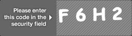 captcha code for visual authentication  letter F number 6 letter H number 2