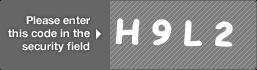 captcha code for visual authentication  letter H number 9 letter L number 2