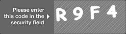 captcha code for visual authentication  letter R number 9 letter F number 4