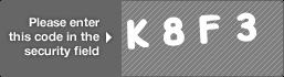 captcha code for visual authentication  letter K number 8 letter F number 3