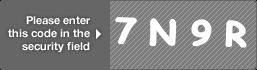 captcha code for visual authentication  number 7 letter N number 9 letter R