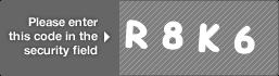 captcha code for visual authentication  letter R number 8 letter K number 6