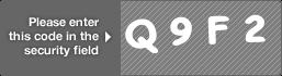captcha code for visual authentication  letter Q number 9 letter F number 2